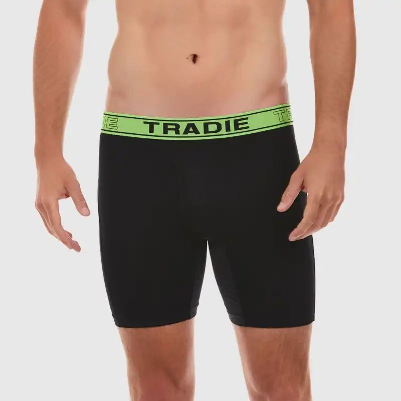 Tradie 4 Pack Brief MJ1195SB4 Black Mens Underwear