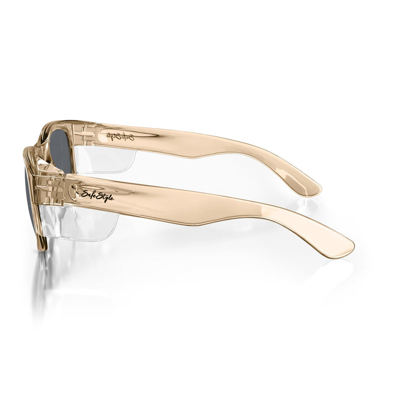 Safe Style CCHP100 Classic Champagne Frame Polarised Safety GlassesSafe StyleSafe Style CCHP100 Classic Champagne Frame Polarised Safety Glasses