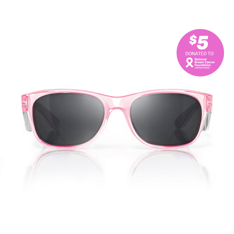 Safe Style CPP100 Classic Pink Frame Polarised Safety GlassesSafe StyleSafe Style CPP100 Classic Pink Frame Polarised Safety Glasses