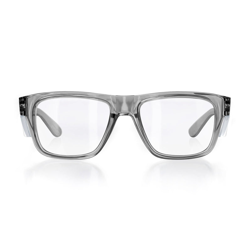 Safe Style FGC100 Fusions Graphite Frame Clear Safety GlassesSafe StyleSafe Style FGC100 Fusions Graphite Frame Clear Safety Glasses