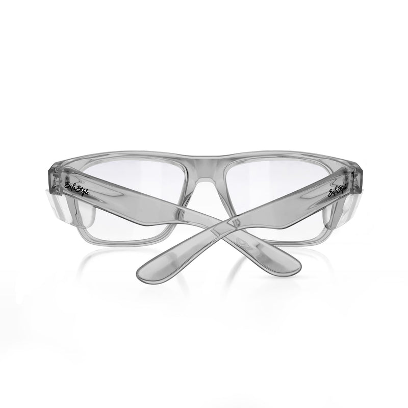 Safe Style FGC100 Fusions Graphite Frame Clear Safety GlassesSafe StyleSafe Style FGC100 Fusions Graphite Frame Clear Safety Glasses