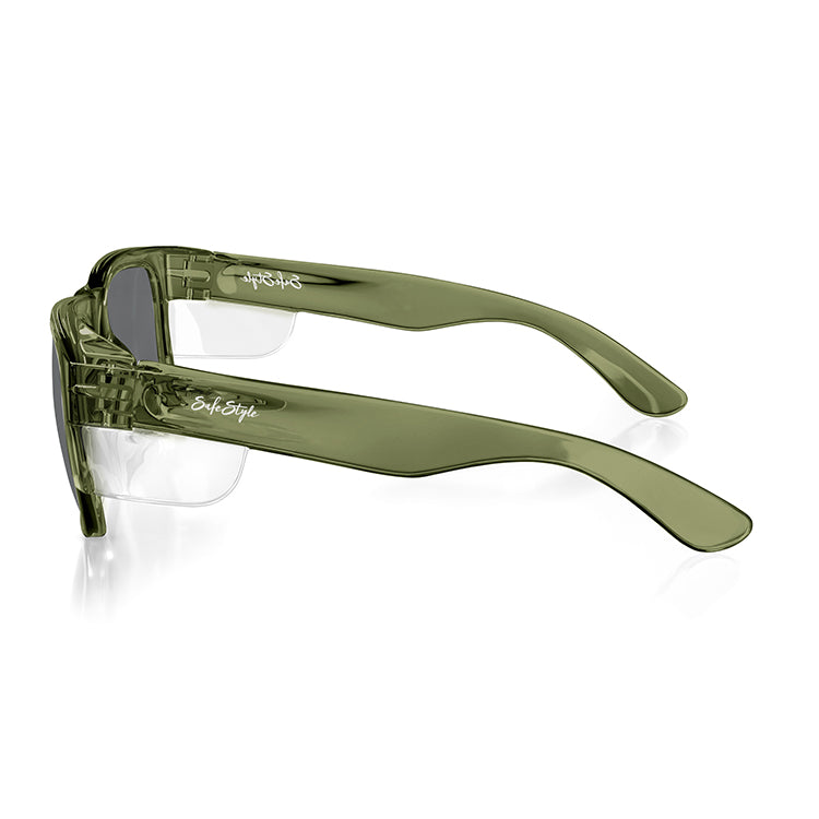 Safe Style FGRP100 Fusions Green Frame Polarised Safety Glasses