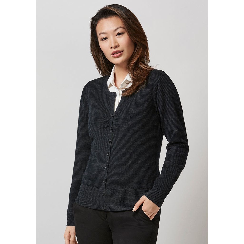 Biz Collection LC3505 Ladies 2-Way Zip Cardigan