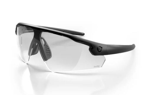 Safe Style PHMBC100 Phantom Matt Black Frame Clear Safety Glasses